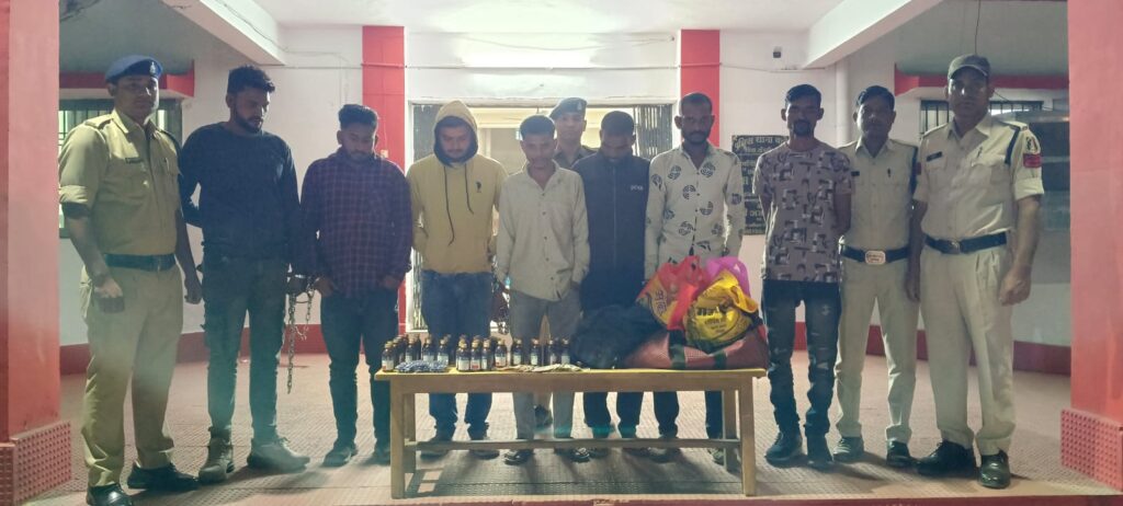 अवैध रूप से प्रतिबंधित नशीली टेबलेट/शिरफ के साथ 07 आरोपियों को पकड़ने में मिली बड़ी सफलता थाना बलौदा पुलिस एवं सायबर टीम की संयुक्त कार्यवाही