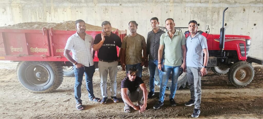 ट्रैक्टर ट्रॉली चोरी कारोइया गिरोह ल  पकड़े म सायबर टीम/थाना शिवरीनारायण पुलिश ल मिलिस सफलता